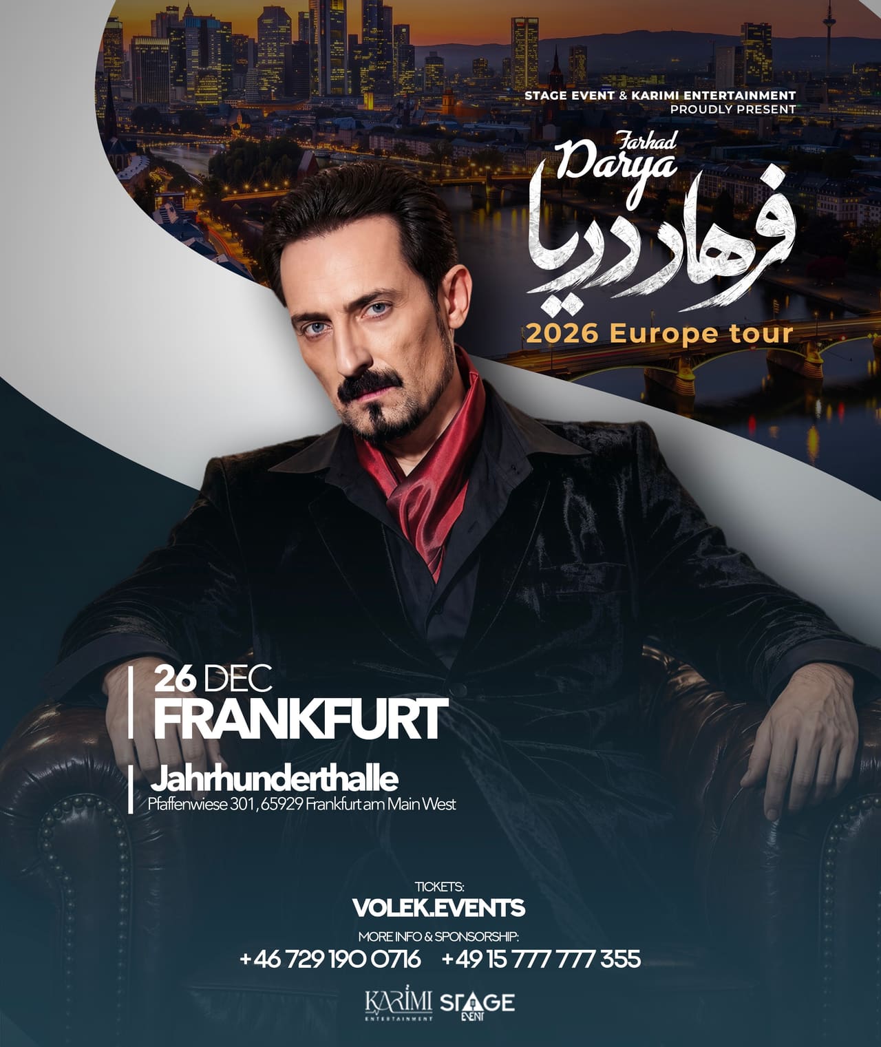 Farhad Darya Live in Frankfurt